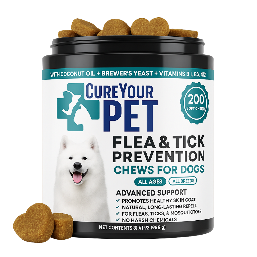 FleaGuard Flea & Tick Prevention Chews 2 Month Supply