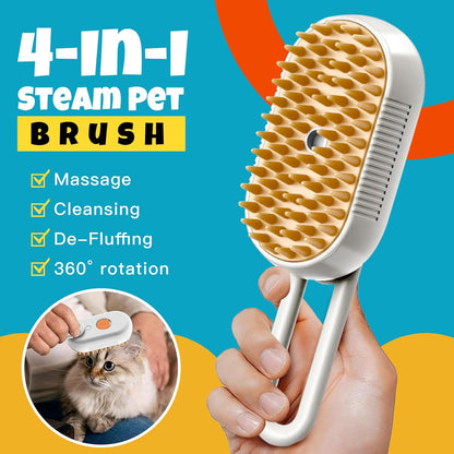 Pet Steam Brush